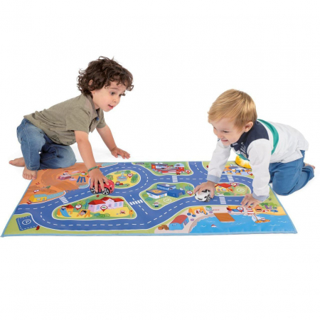 Chicco Interaktywna Mata 110x60 cm Dźwięki +Autko